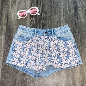 Pacsun Denim high waisted shorts!